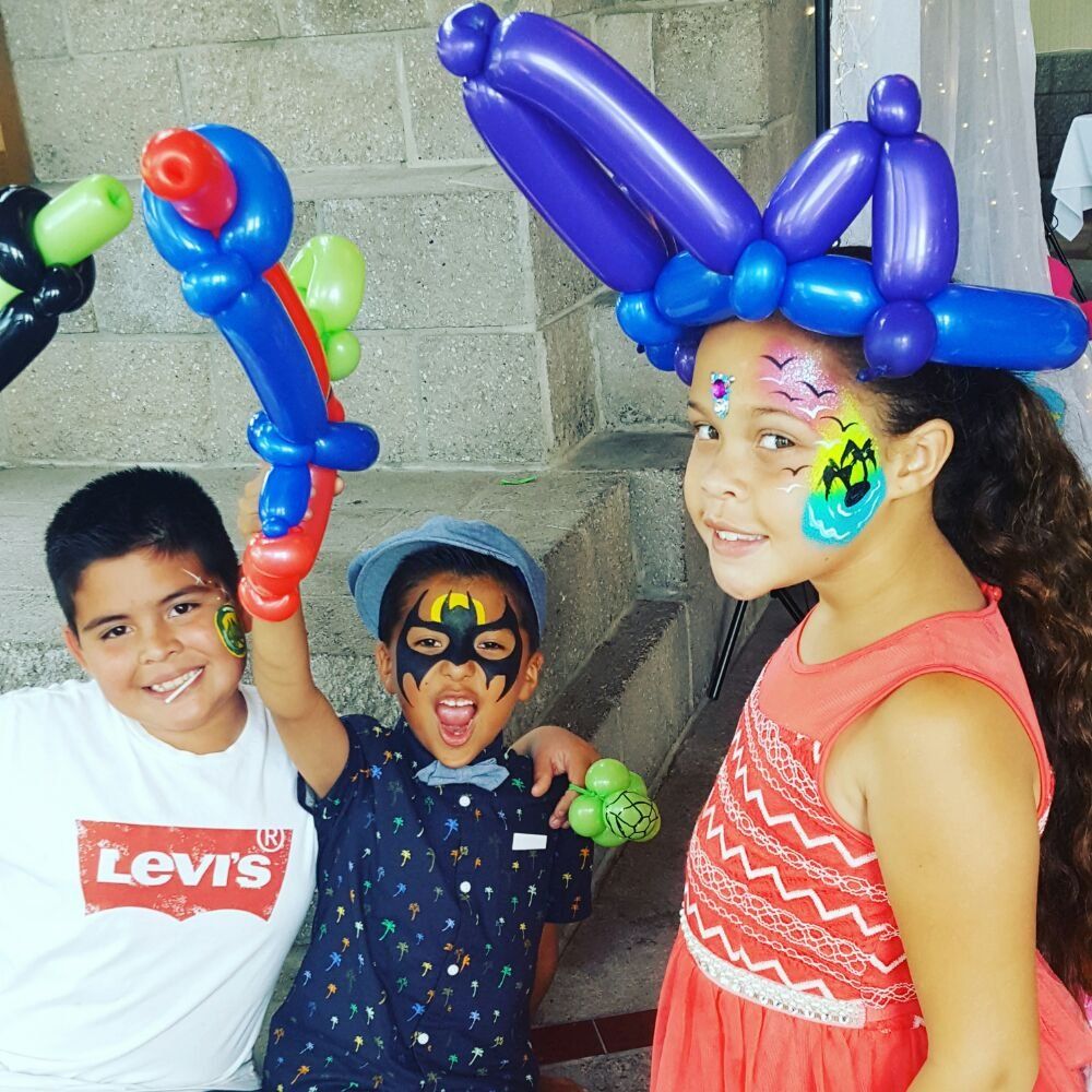 We have Face Painting and Balloons!