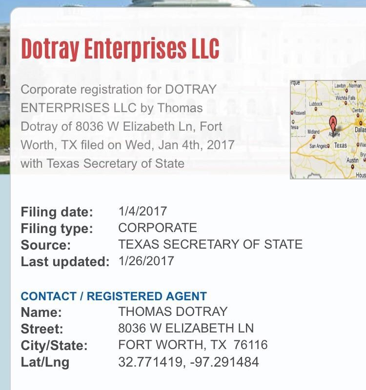 I am registered under the state of Texas for small