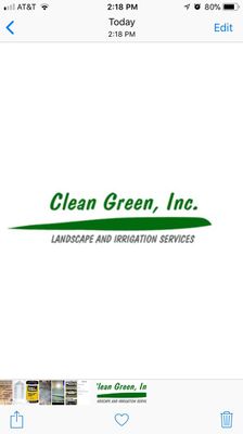 Avatar for Clean Green, Inc.