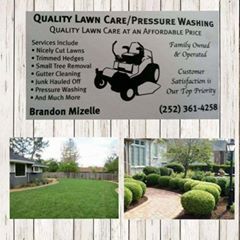 Quality Lawn Care and Pressure Washing