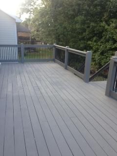Deck painted using Behr "Overdeck"