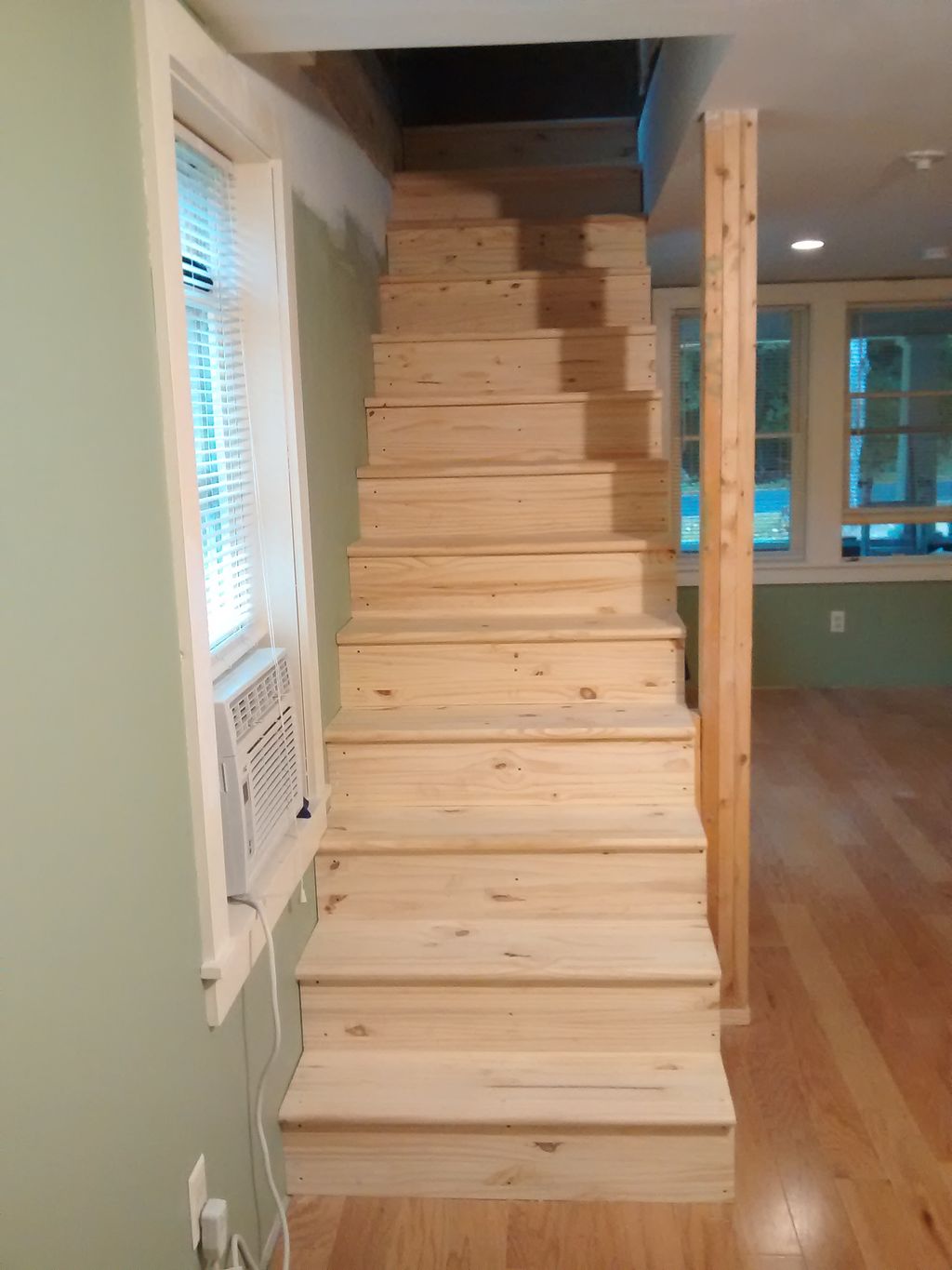 finish and trim work will be done after the demoli