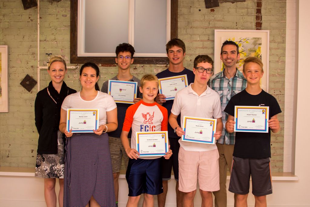 Jump Up Summer Piano Camp group photo