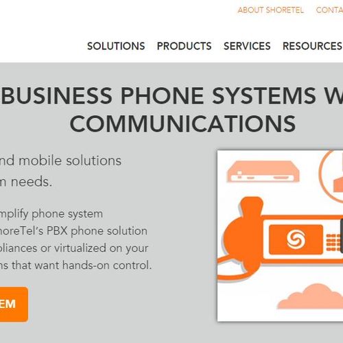 Shoretel for your business phone needs.