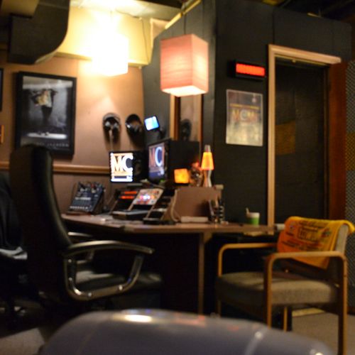 MCM Studios Tracking and Mixing room.  This is whe