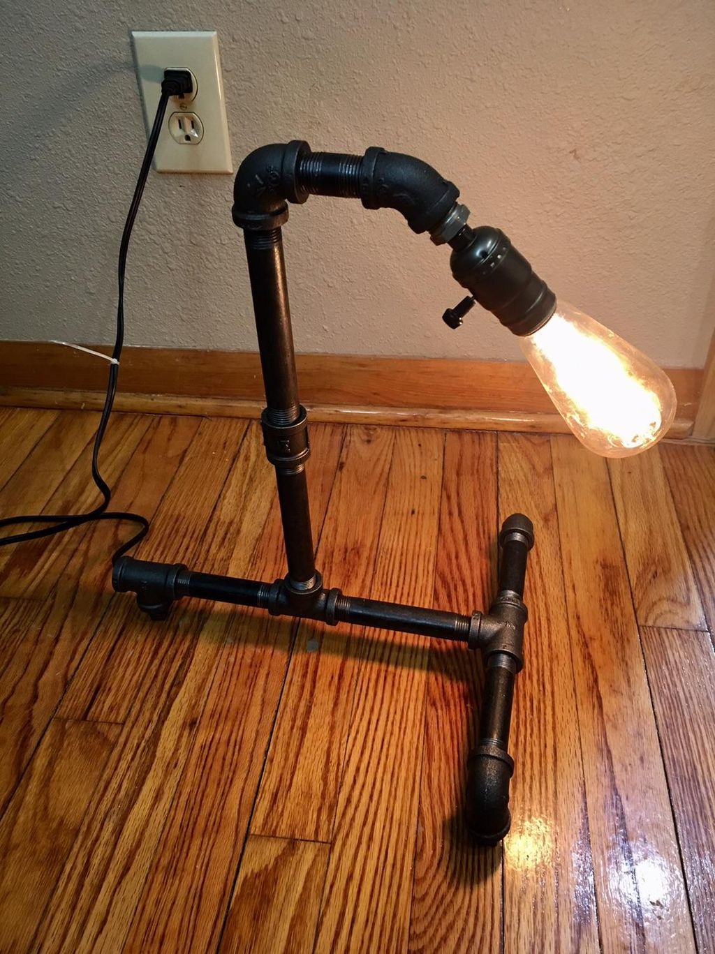 Steampunk lamp I built 