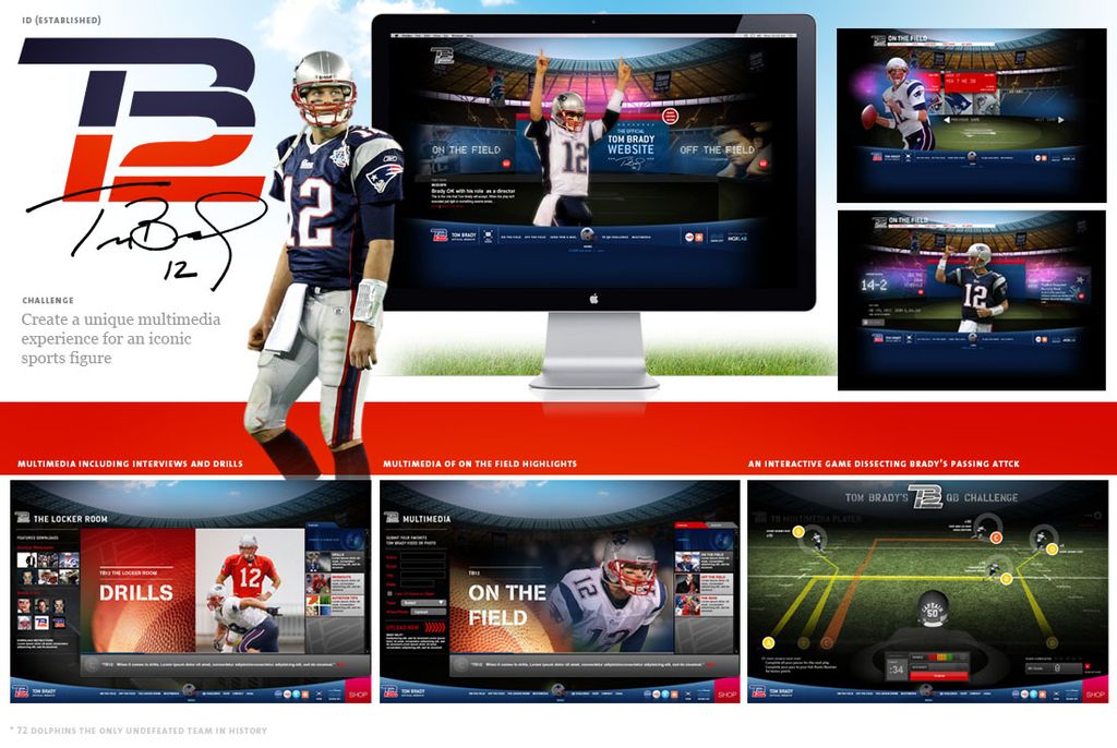 Website / Tom Brady