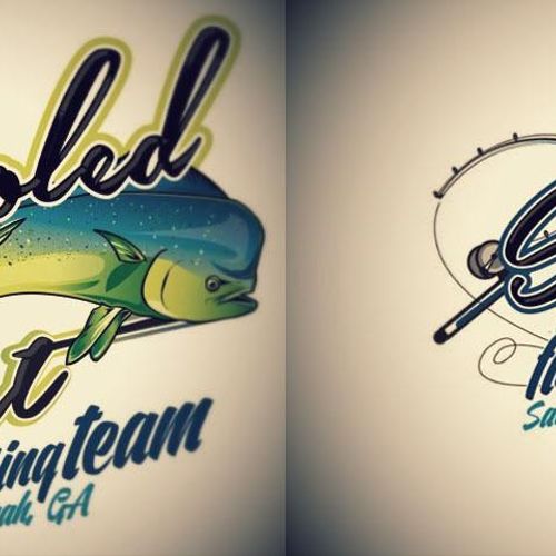 Illustration and logo design for Offshore Fishing 