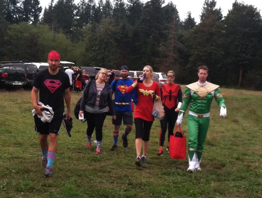 Not clean for long. Seattle tough mudder 2015. Exc