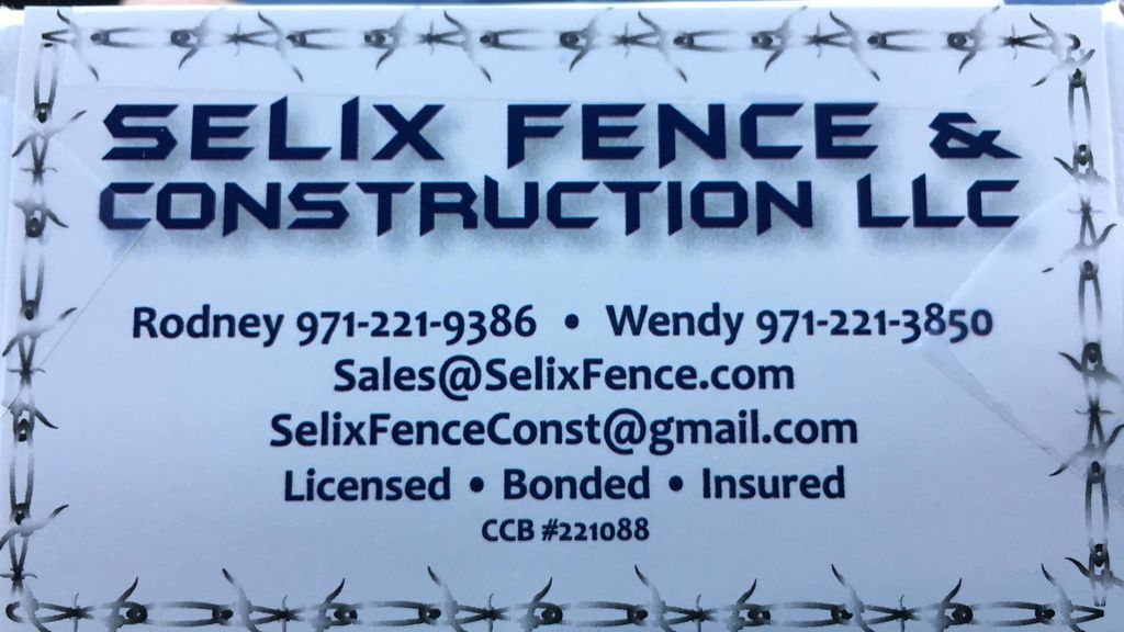 Selix Fence & Construction LLC.