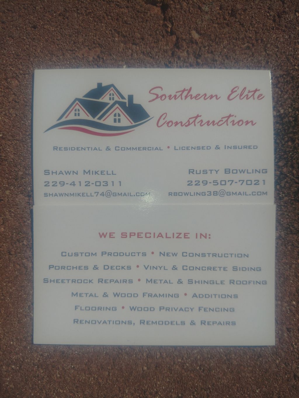 Southern Elite Construction and more
