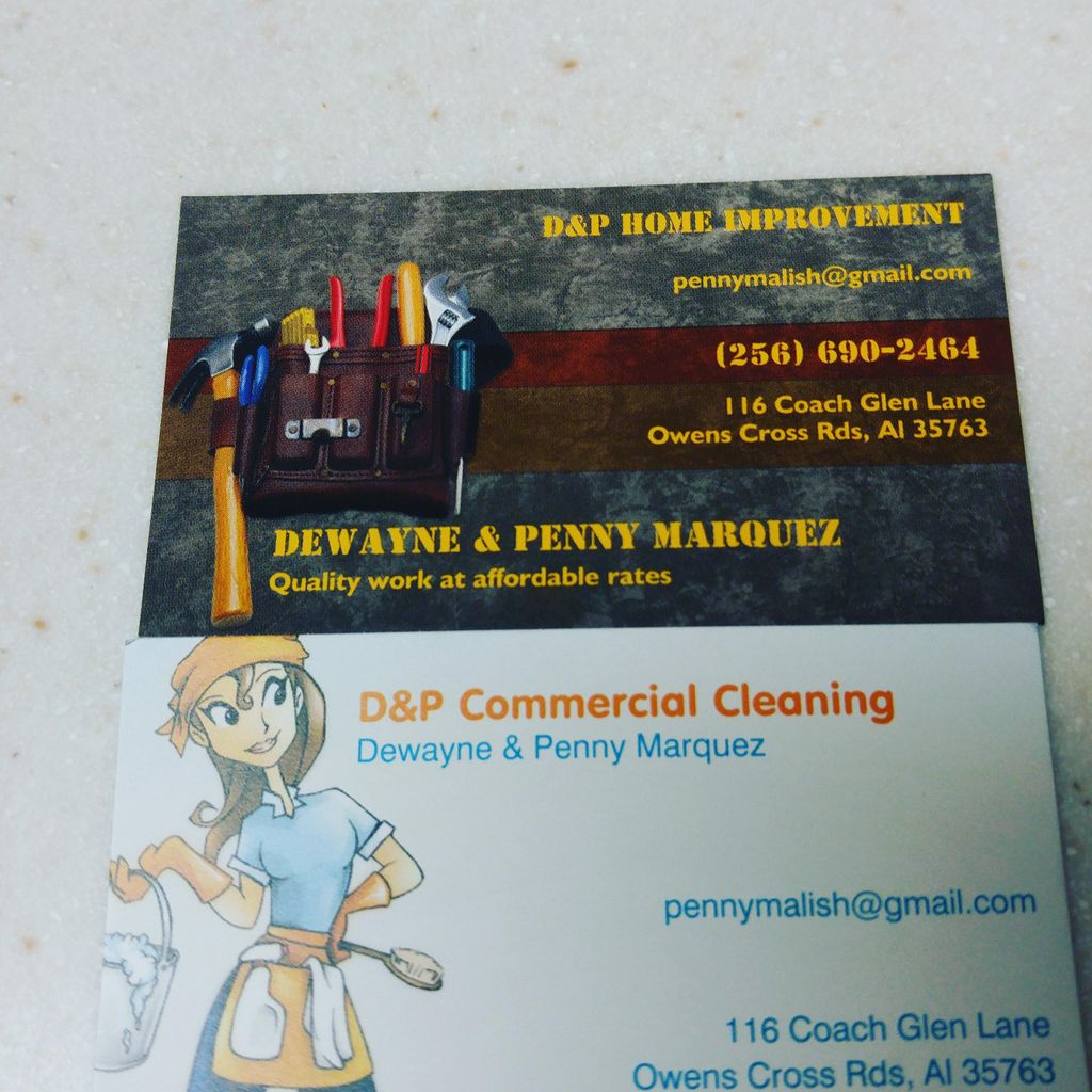 D&P Commercial Cleaning & Home Repair