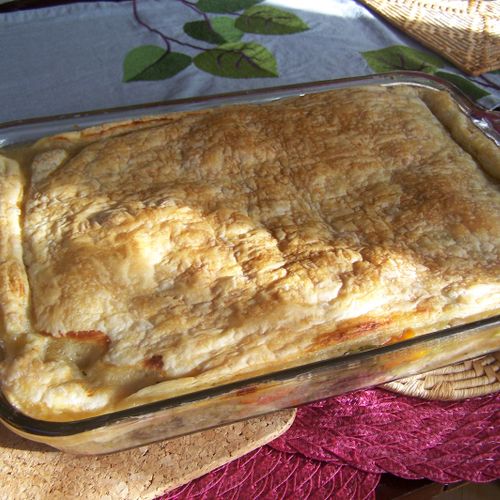 chicken pot pie to feed a crowd!