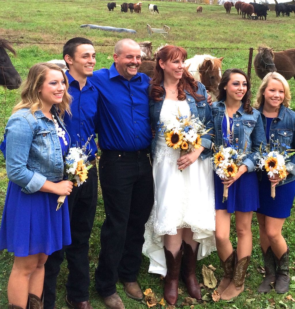 Kim & Shawn, Coshocton Farm Wedding. Oct. 2014