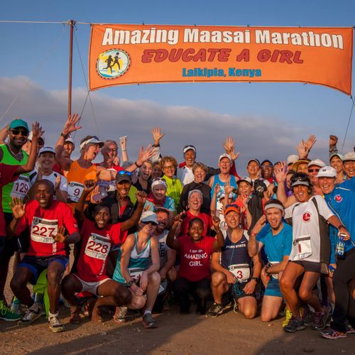 I am co-founder of the Amazing Maasai Marathon in 
