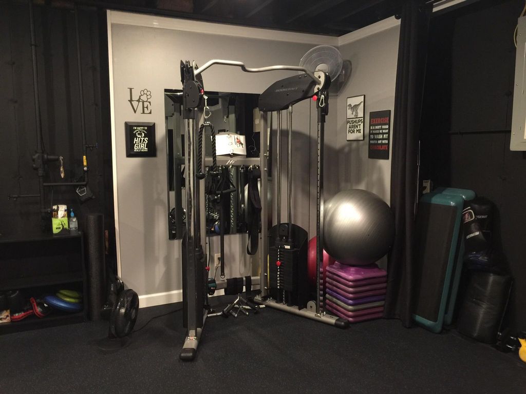 Functional Trainer and other equipment in my gym.