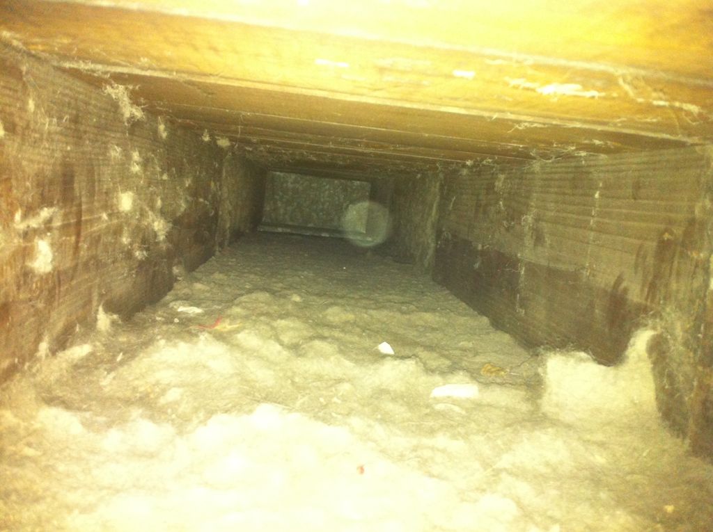 Vent before cleaning