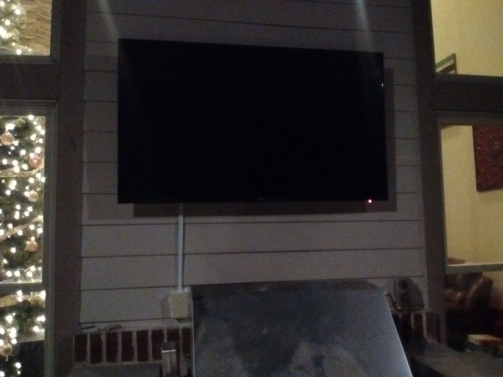 Difficult Location TV Mount on Patio Over Stationa