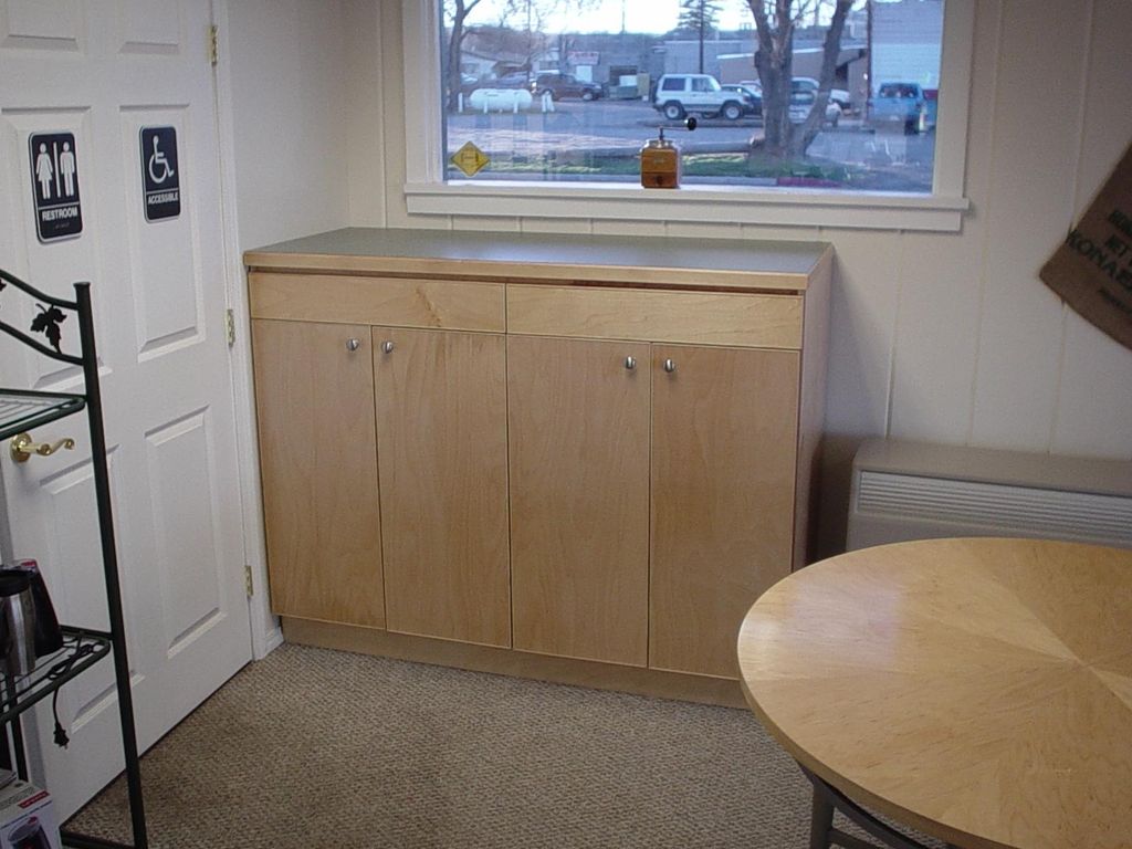 Maple commercial cabinet