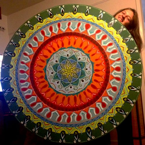 Mandala made for an awesome family in Big Bear Lak