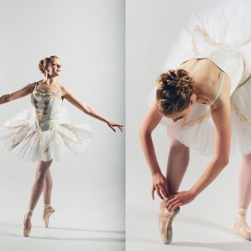 Dance Portraits (ballerina, in the studio)
