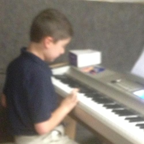 Bens Piano Student