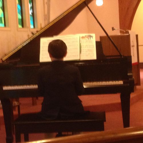 A student at our spring recital.