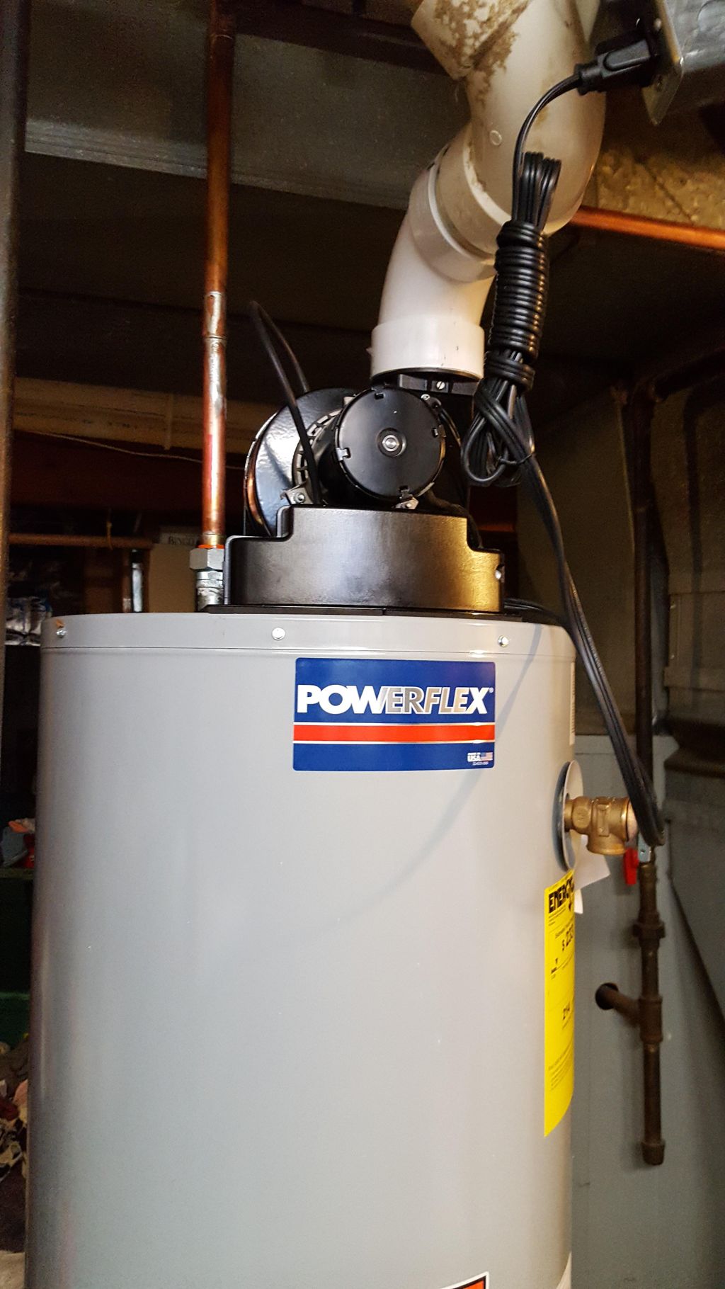 Power Vent Water Heater