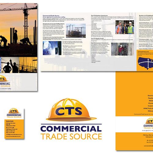 Commercial Trade Source Print Materials and Logo D