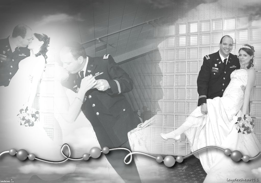 Photo editing that was done for my own  wedding al