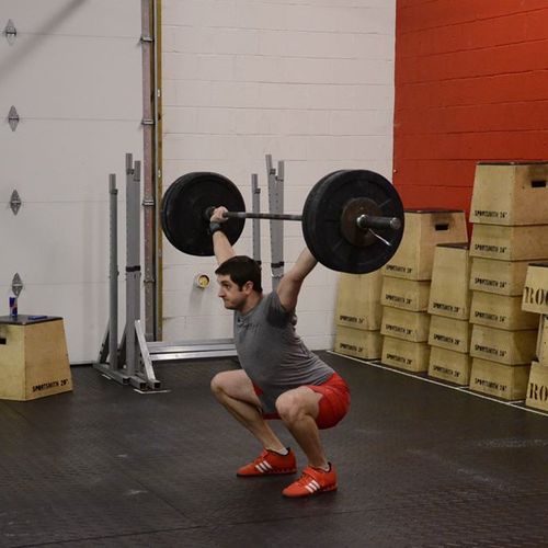 Weightlifting for athletic performance and power.