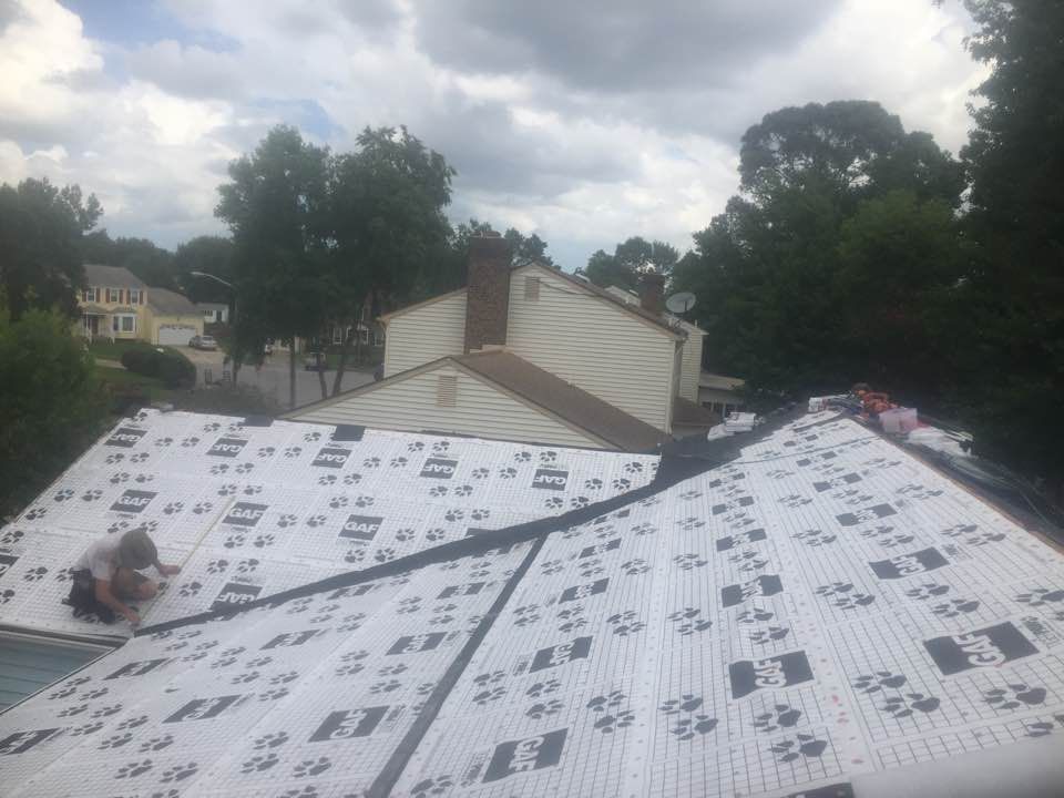 GAF Tiger Paw Synthetic Underlayment & GAF Weather