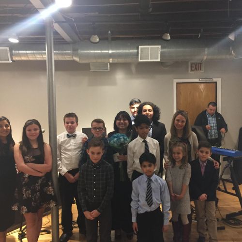 Students that participate on Spring Recital 2018