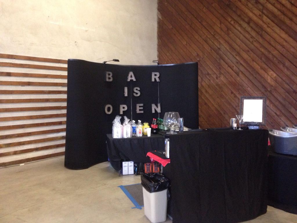 How my wedding set up usually is.