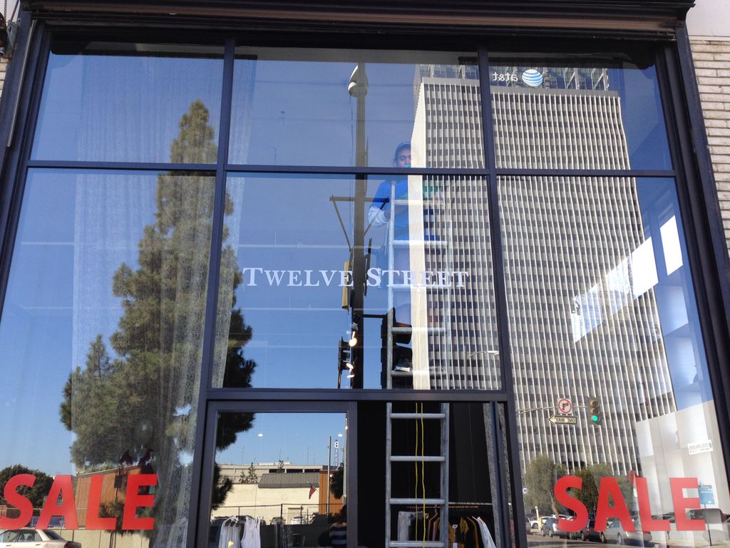 We are not afraid to get up on a ladder if we have