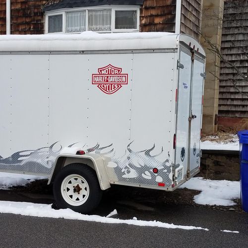 6x12 enclosed trailer with every tool needed for b
