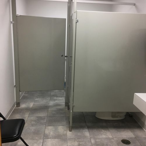 Commercial bathroom