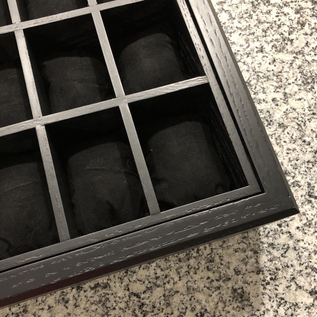 Custom Watchbox - Interior Dividers