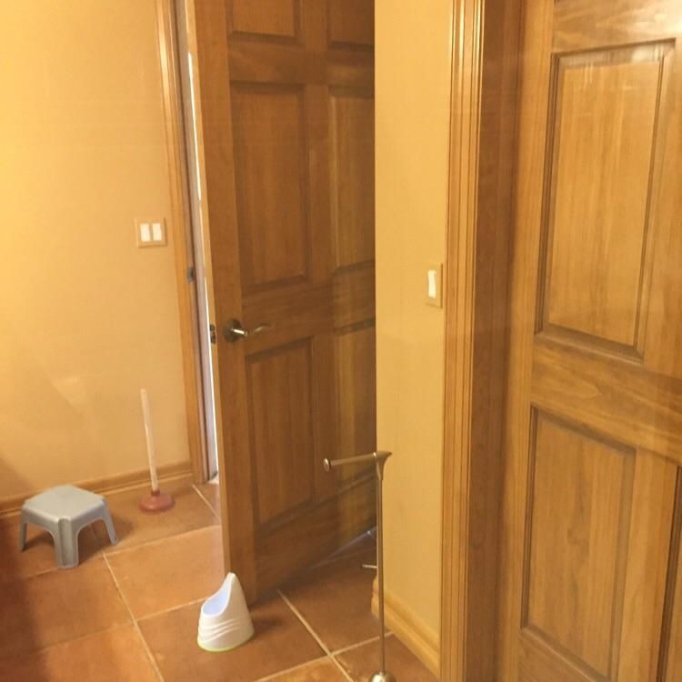 Shower glass after 