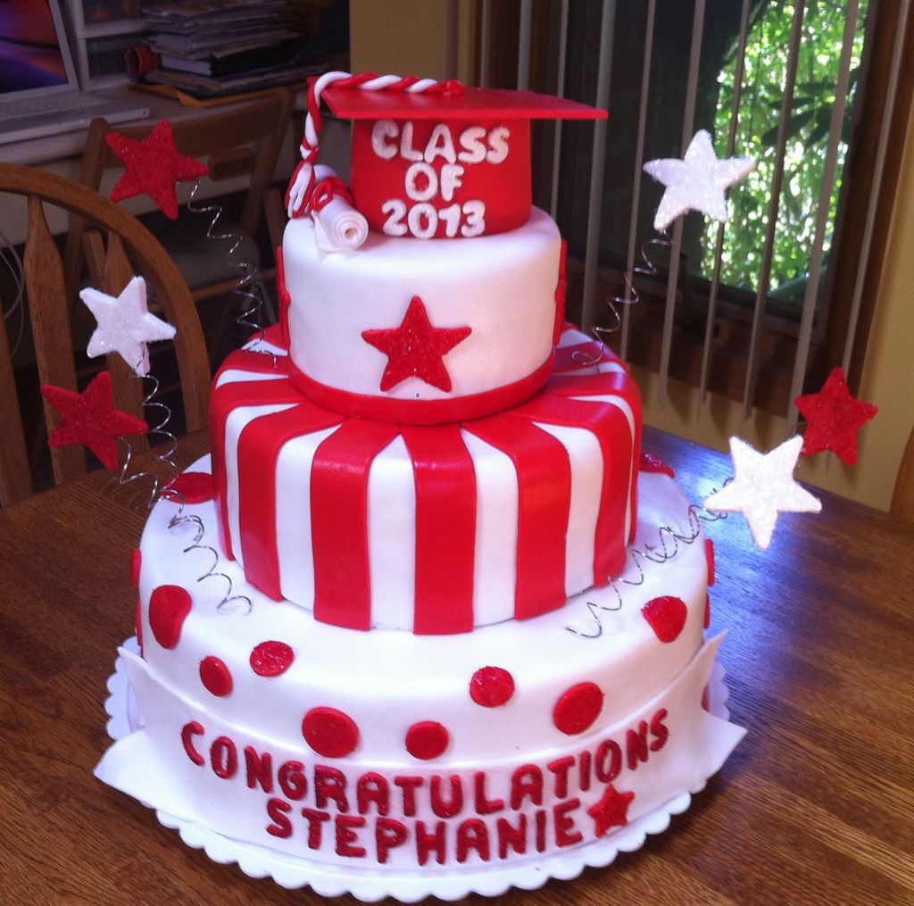 College Graduation Cake