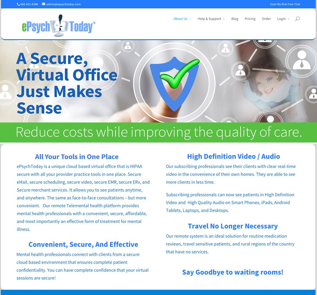 epsych.com website art direction, and banners