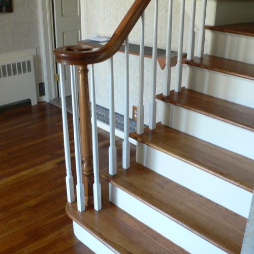 Flooring refinishing, staircase building, all type