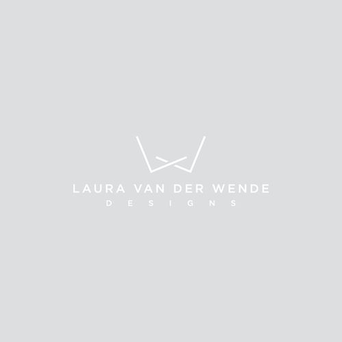 Drafted a mark for Laura Van Der Wende Designs, LL