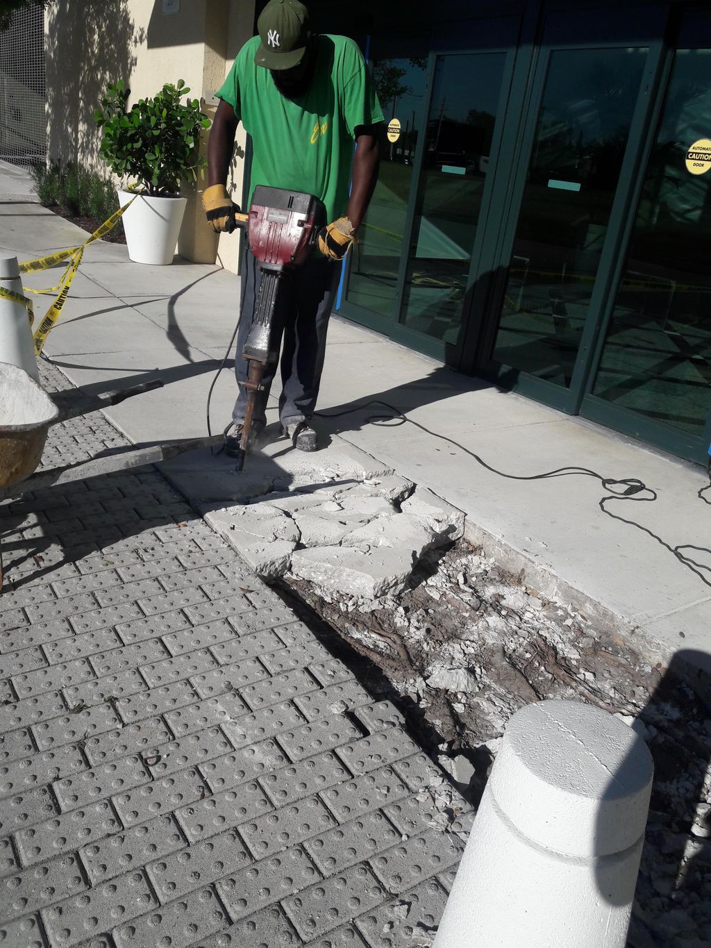 Concrete demolition
