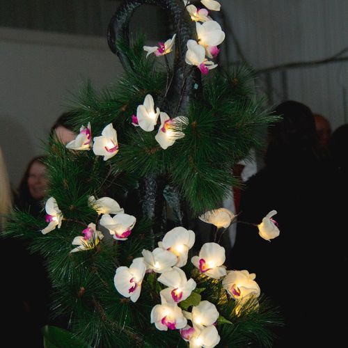 Just a fun flower arrangement for a private Christ