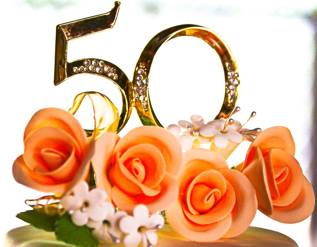 Happy 50th Anniversary - Vow Renewal Life Event & 
