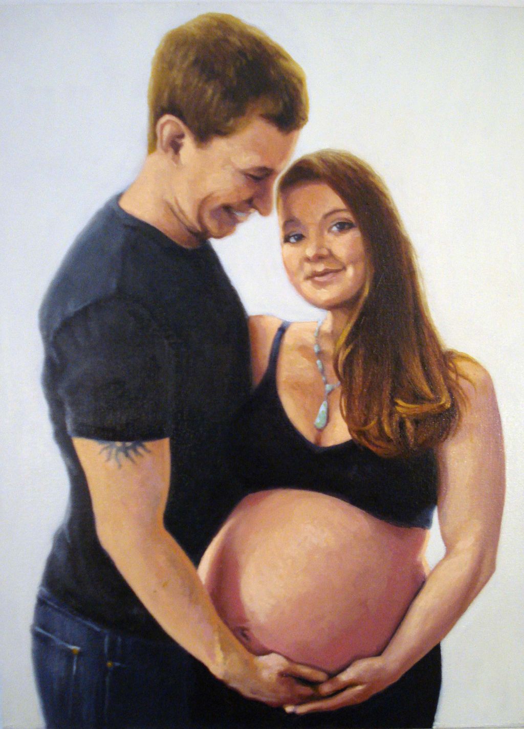 Chelsea & Nick - 2013 - Oil on Canvas