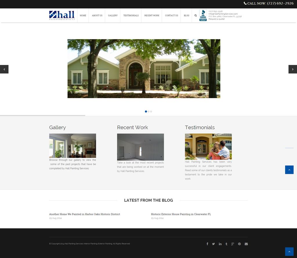 Hall Painting Services, a commercial and residenti