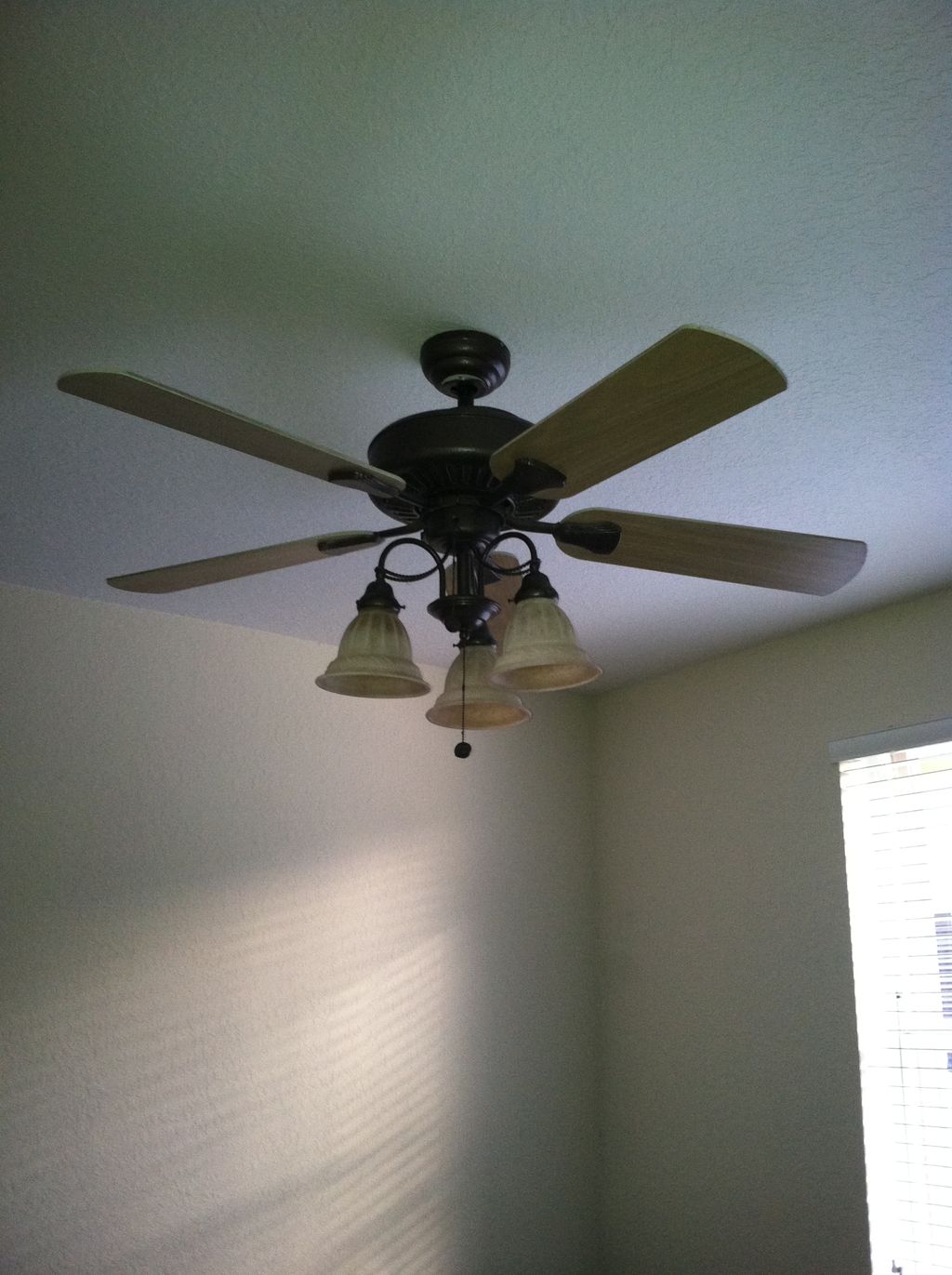 Ceiling fan install