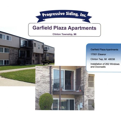 Garfield Plaza Apartments
Windows and Doorwalls